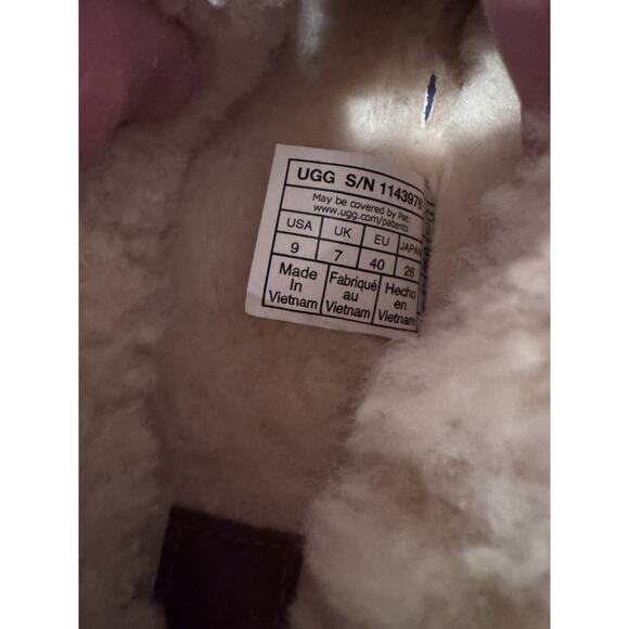 UGG Tazz Braid Platform Slippers Sandals 'Natural' Women's Size 9 NEW - Picture 11 of 16